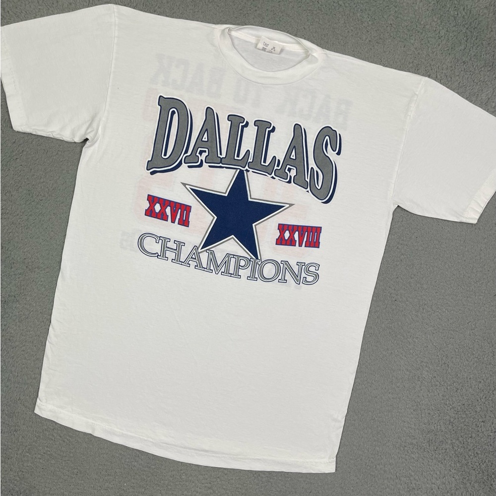 Vintage 90s‎ Dallas cowboys Super Bowl T-shirt